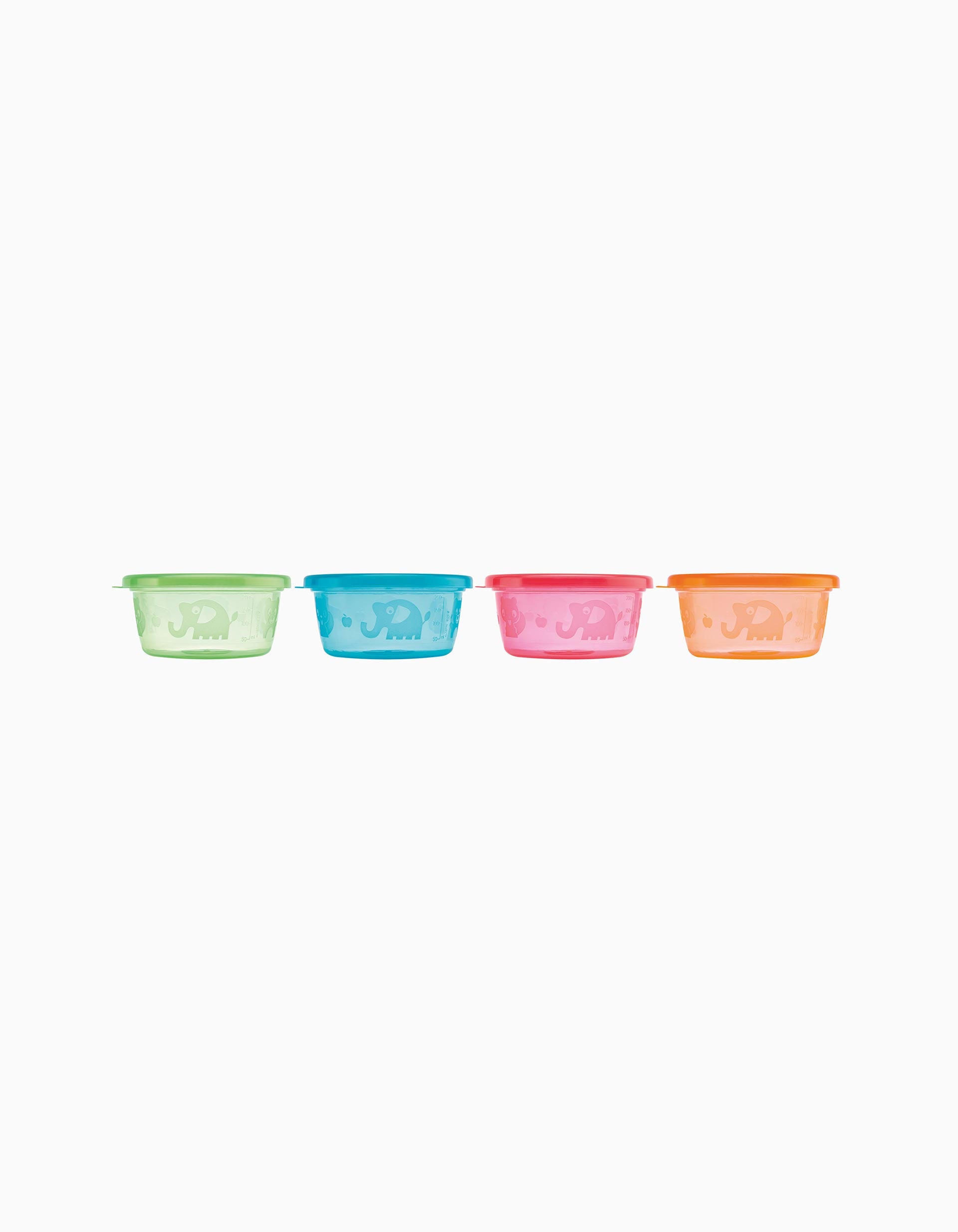 4-Piece Meal Set 240ml 3M+ by Nuby