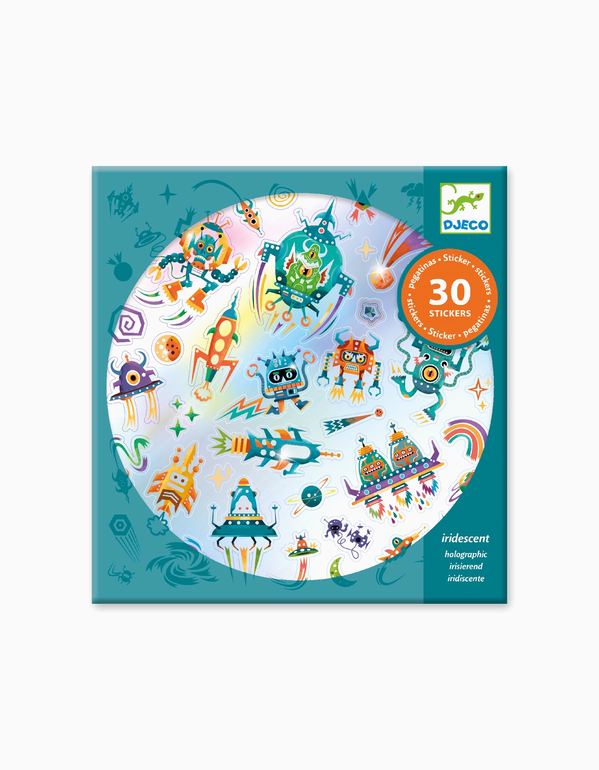 Autocollants Intergalactic Holog Djeco 30 pcs.