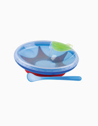 Plato y cuchara Stay Warm 3m+ Nuby