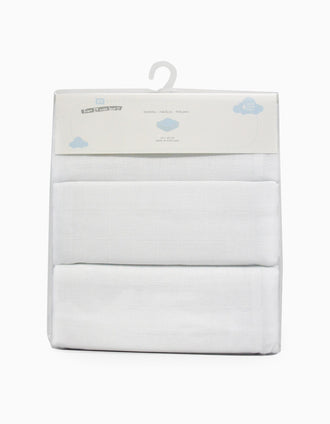 Langes Mousseline 65 x 65 cm Zy Baby 6 Un.