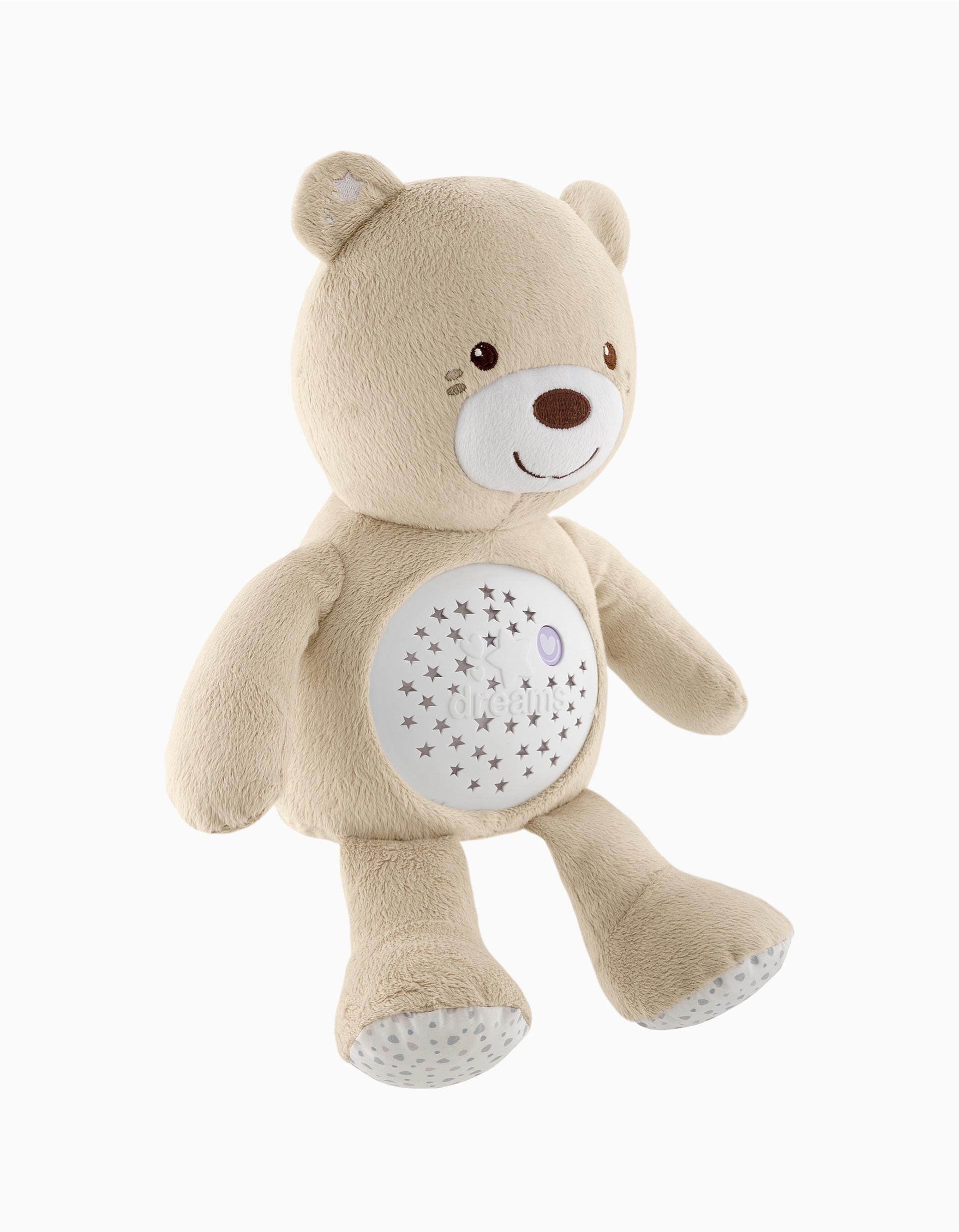 MUSICAL PLUSH BABY BEAR PROJECTOR, FIRST DREAMS BY CHICCO