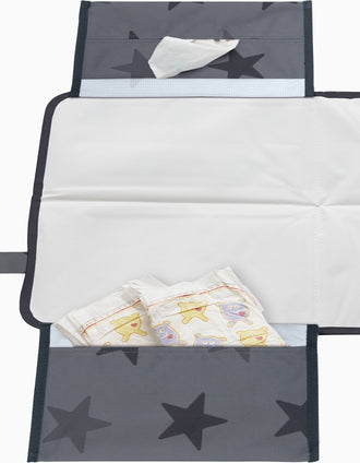 3-in-1 Baby Changer by Dooky, Grey Stars
