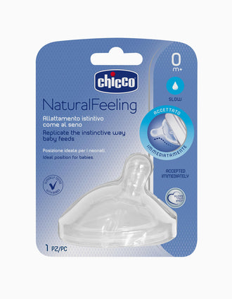Tetina Silicone Fluxo Normal 0M+ Chicco