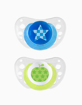 CHUPETA PHYSIO AIR SILICONE CHICCO 6-16M 2UN.