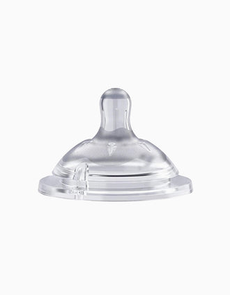 Tetina Silicone Fluxo Variável 4M+ Chicco 2 Un.