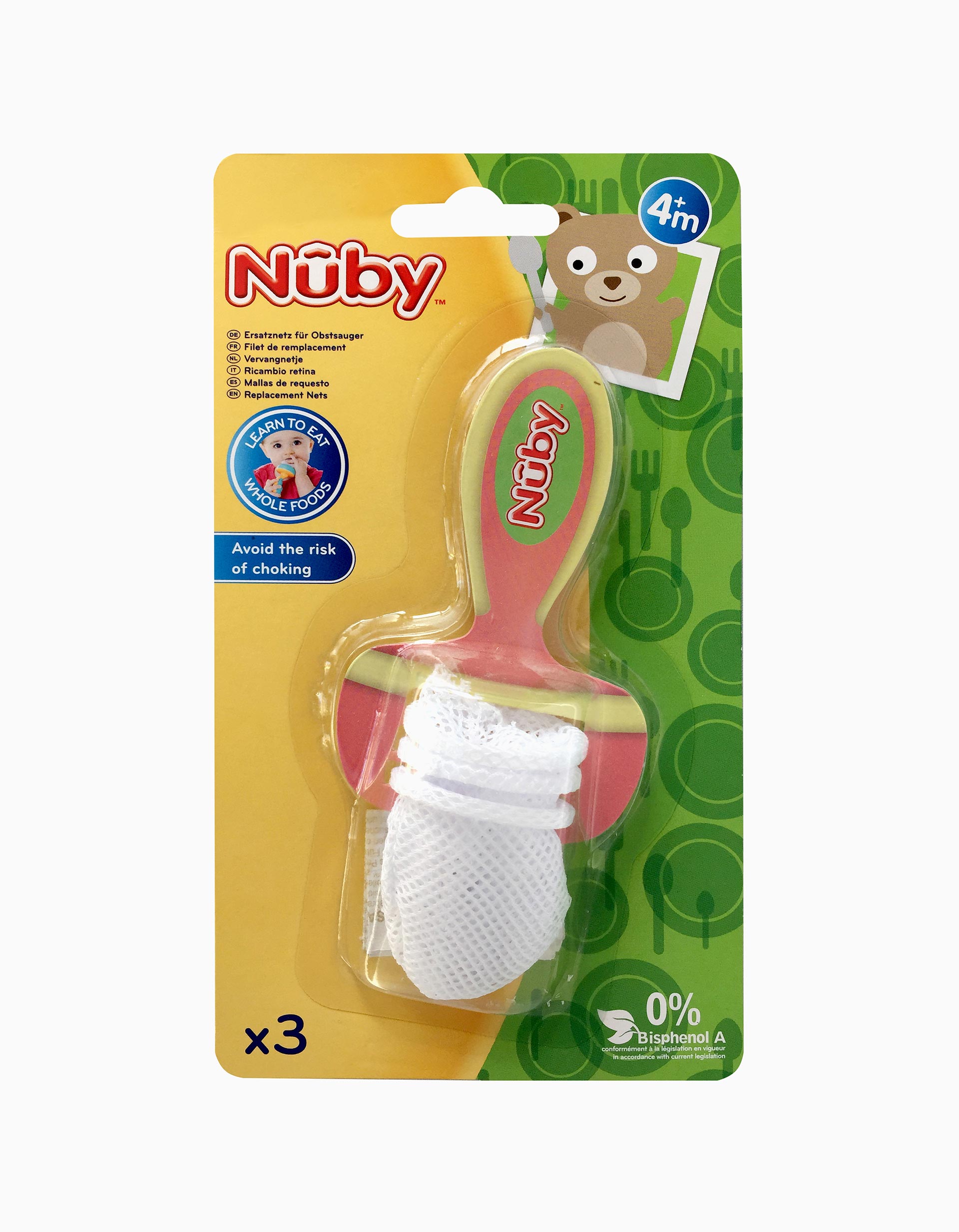 Nets for Nuby Feeder 3un.