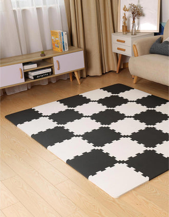 Área de Actividades Luno Black/White Kinderkraft