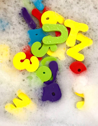 Juguete de Baño Letras & Números Nuby
