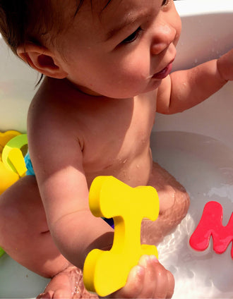 Juguete de Baño Letras & Números Nuby