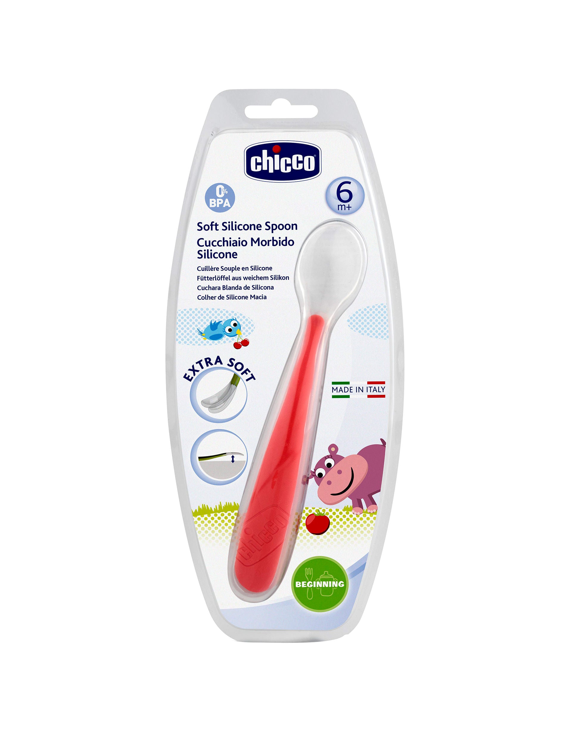 Cuillère souple silicone Chicco