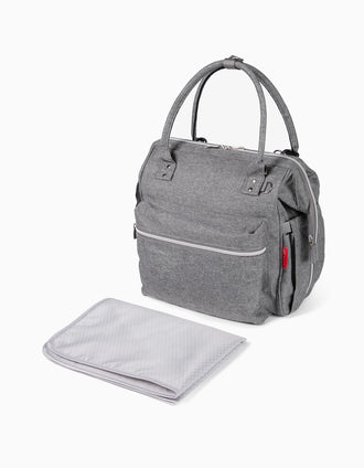 Bolso Cambiador Zy Baby Gris