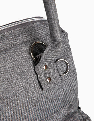 Bolso Cambiador Zy Baby Gris
