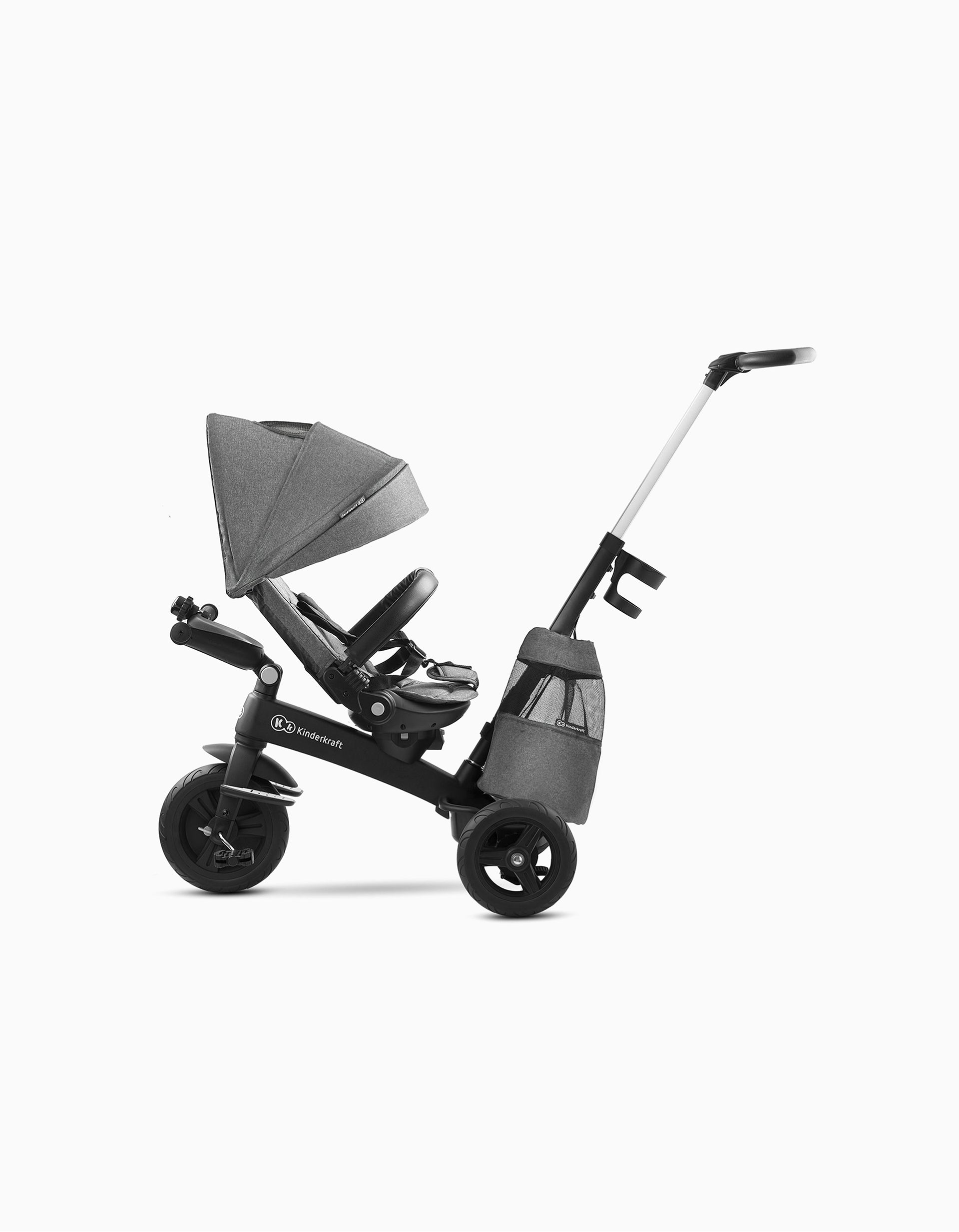 Tricycle Easytwist Kinderkraft gris platine