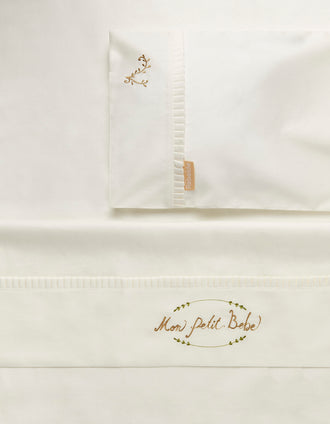 Parure de draps 90X70cm Mon Petit Bébé Rebelde 3 Pièces