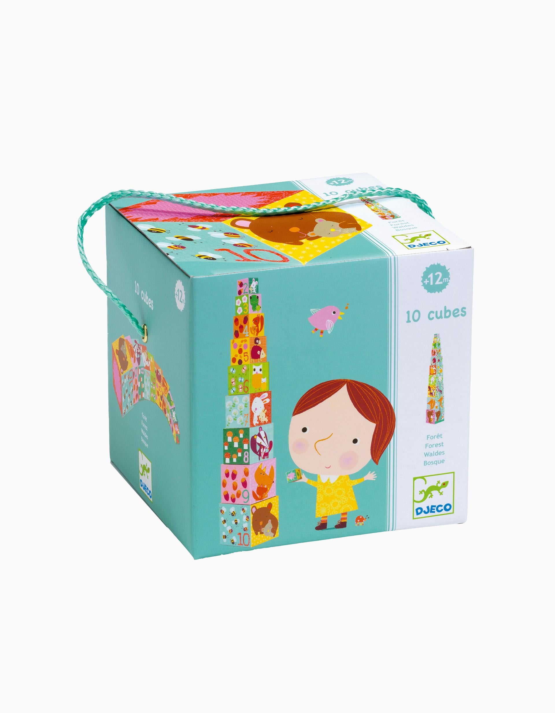 Forest Stacking Cubes by Djeco