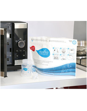 5 Sacos Esterilizadores de Microondas Nuvita