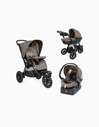Conjunto de Paseo Trio Activ3 Chicco Beige