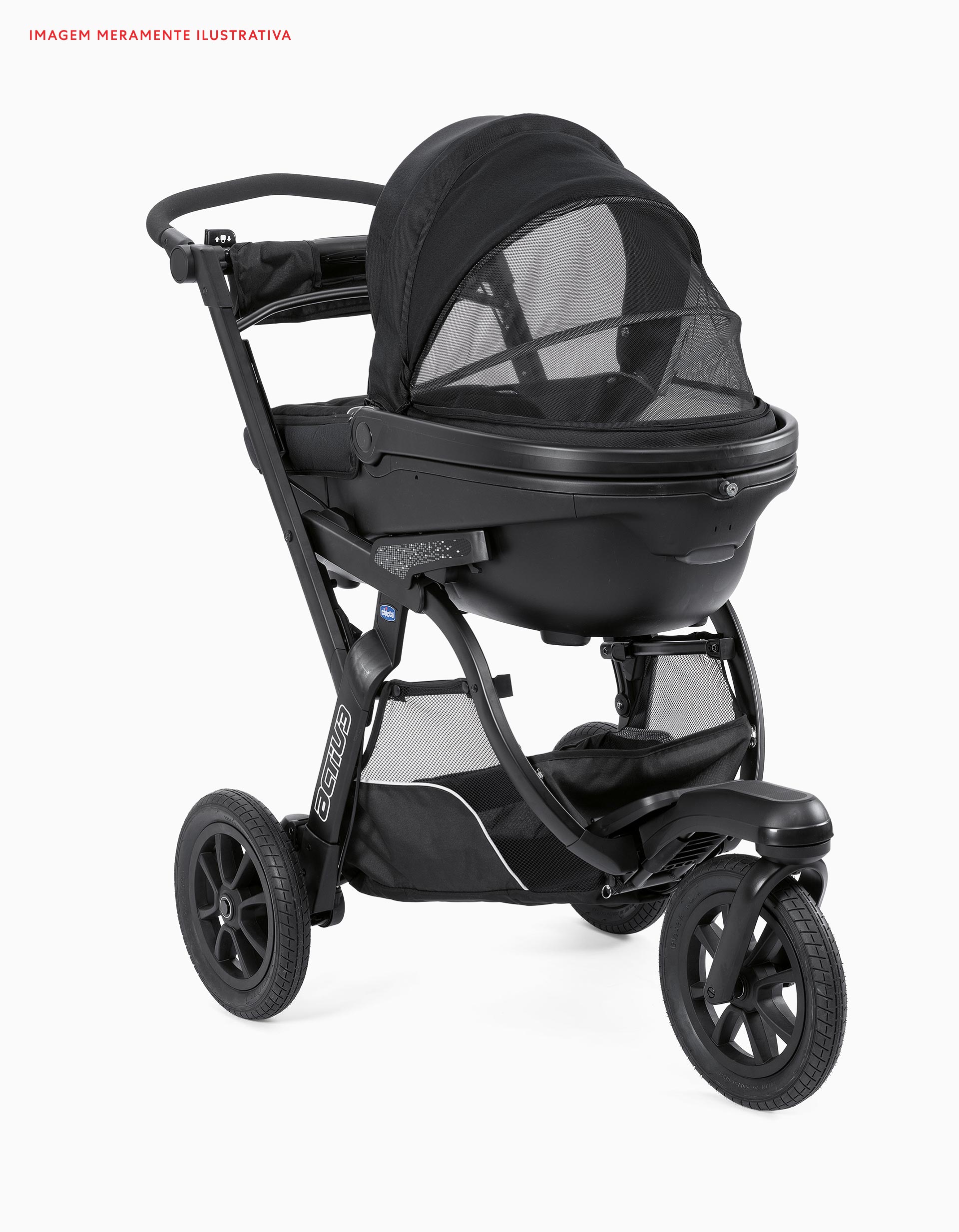 Travel System Trio Activ3 Chicco Beige