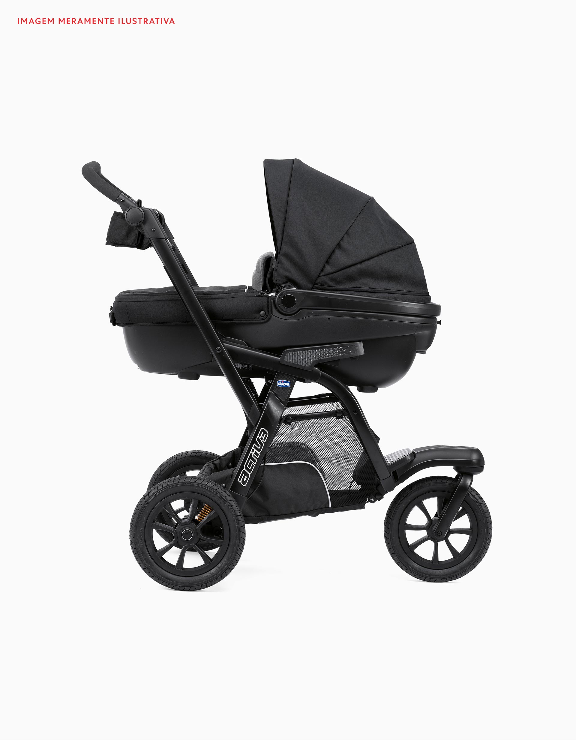 Travel System Trio Activ3 Chicco Beige