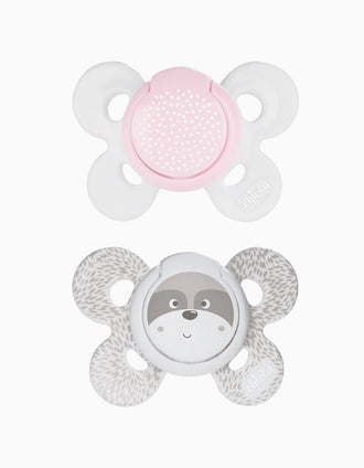 Chupete Physio Confort Silicona 0-6M+ Chicco 2Un.