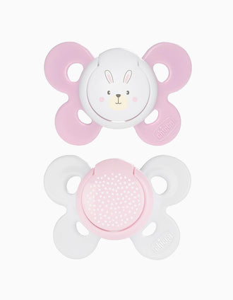 Chupete Physio Confort Silicona 0-6M+ Chicco 2Un.