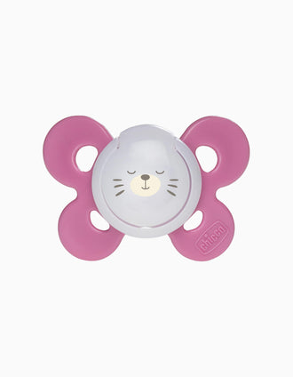 2 Night Glowing Confort Silicone Dummy 16-36M+, Chicco
