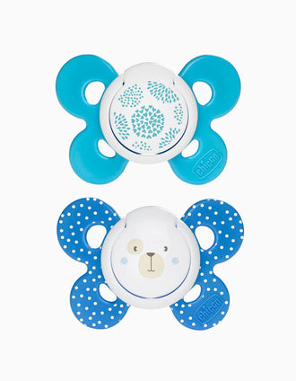 Chupete Physio Confort Silicona 6-16M+ Chicco 2Un.