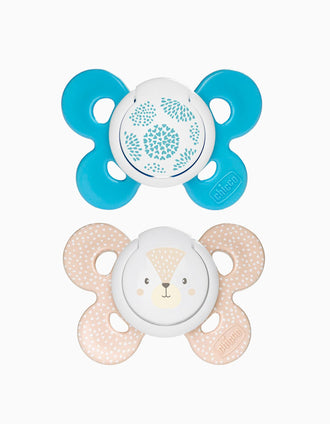 Chupete Physio Confort Silicona 6-16M+ Chicco 2Un.