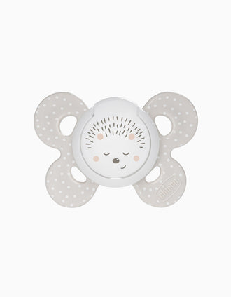 2 Night Glowing Confort Silicone Dummy 16-36M+, Chicco