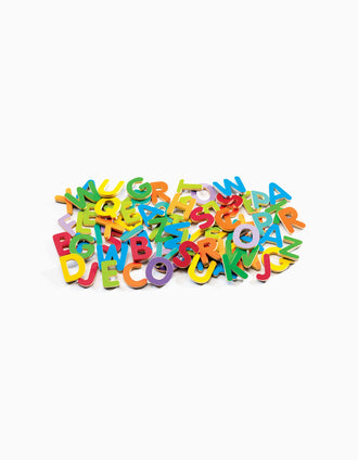 Letras magnéticas Djeco 83 piezas