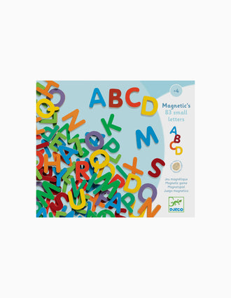 Letras magnéticas Djeco 83 piezas