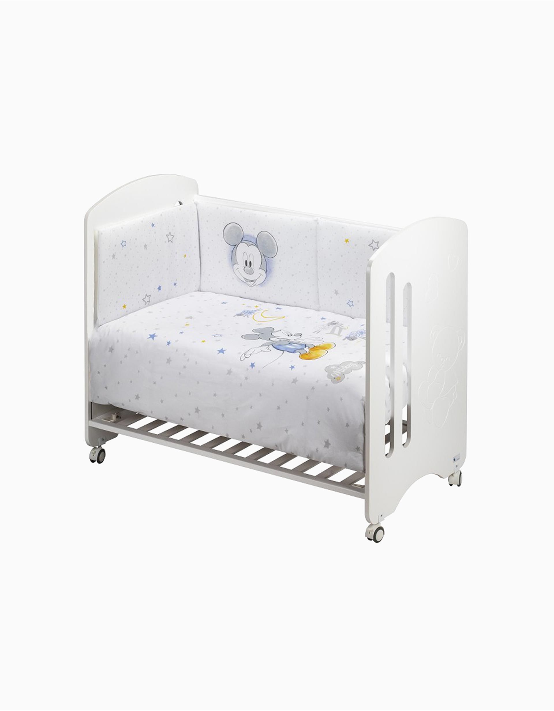 Duvet and Cot Bumper 120x60cm Mickey Disney