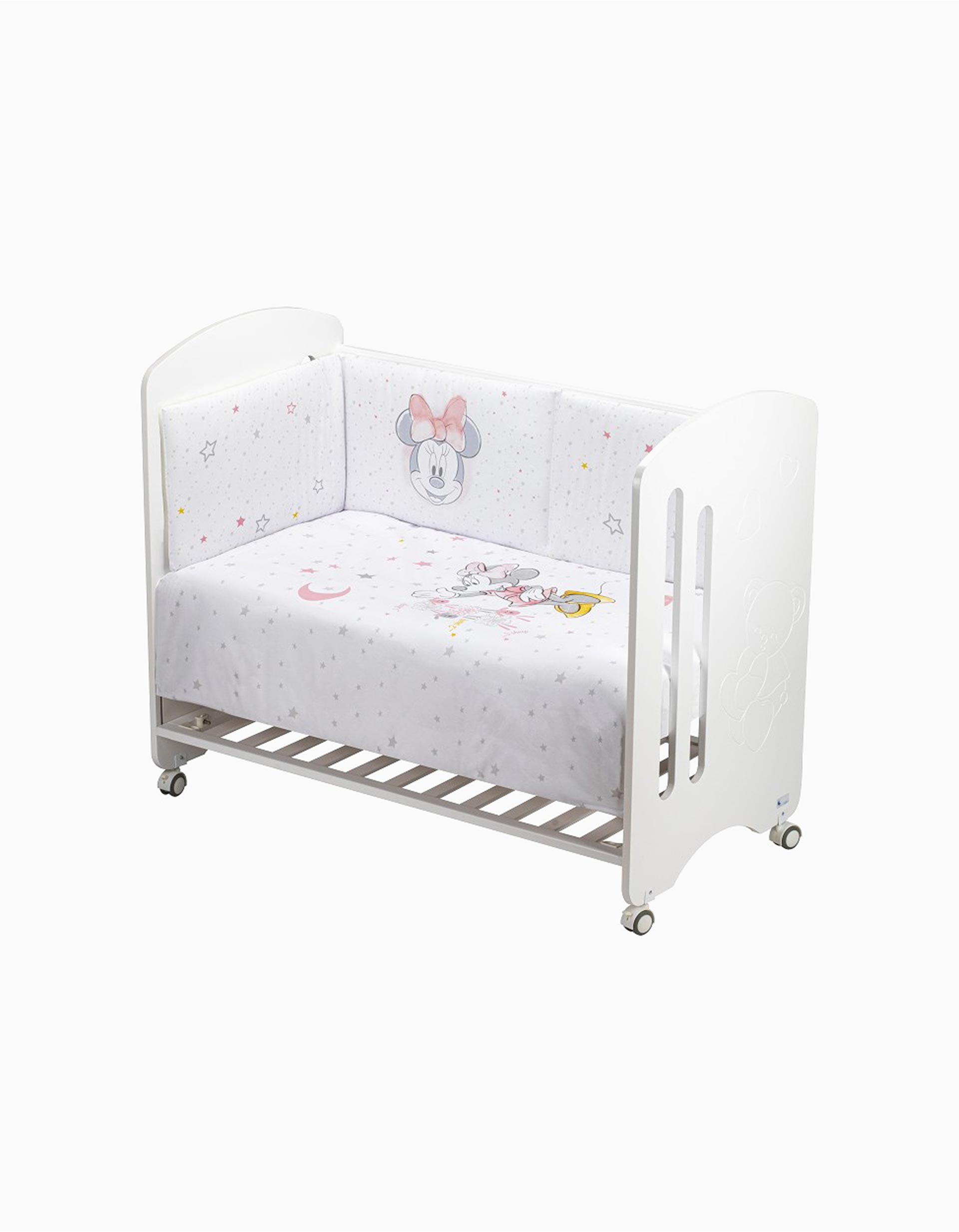 Duvet and Cot Bumper 120x60cm Minnie Disney