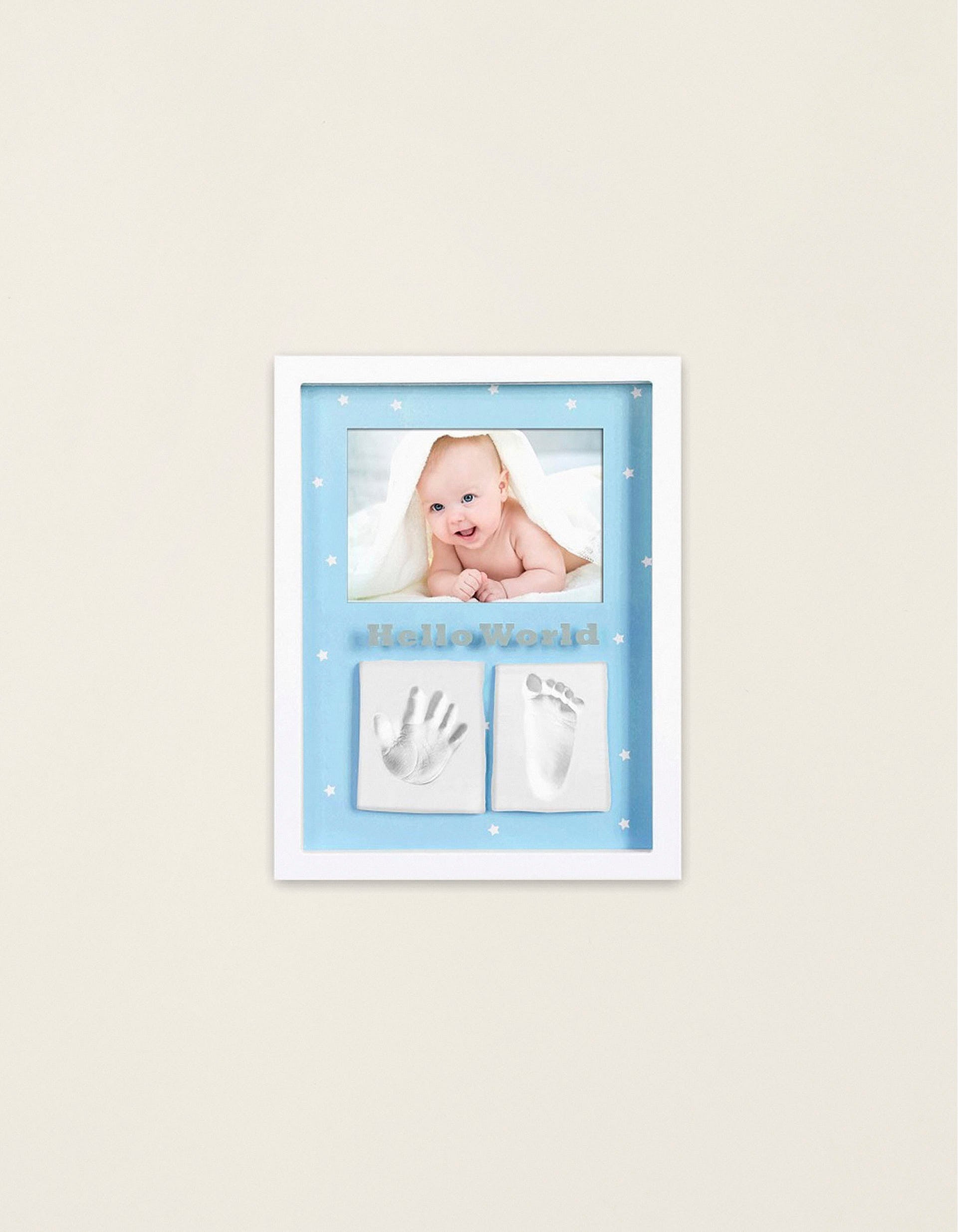 Double Print Wood Frame 32x21cm Interbaby