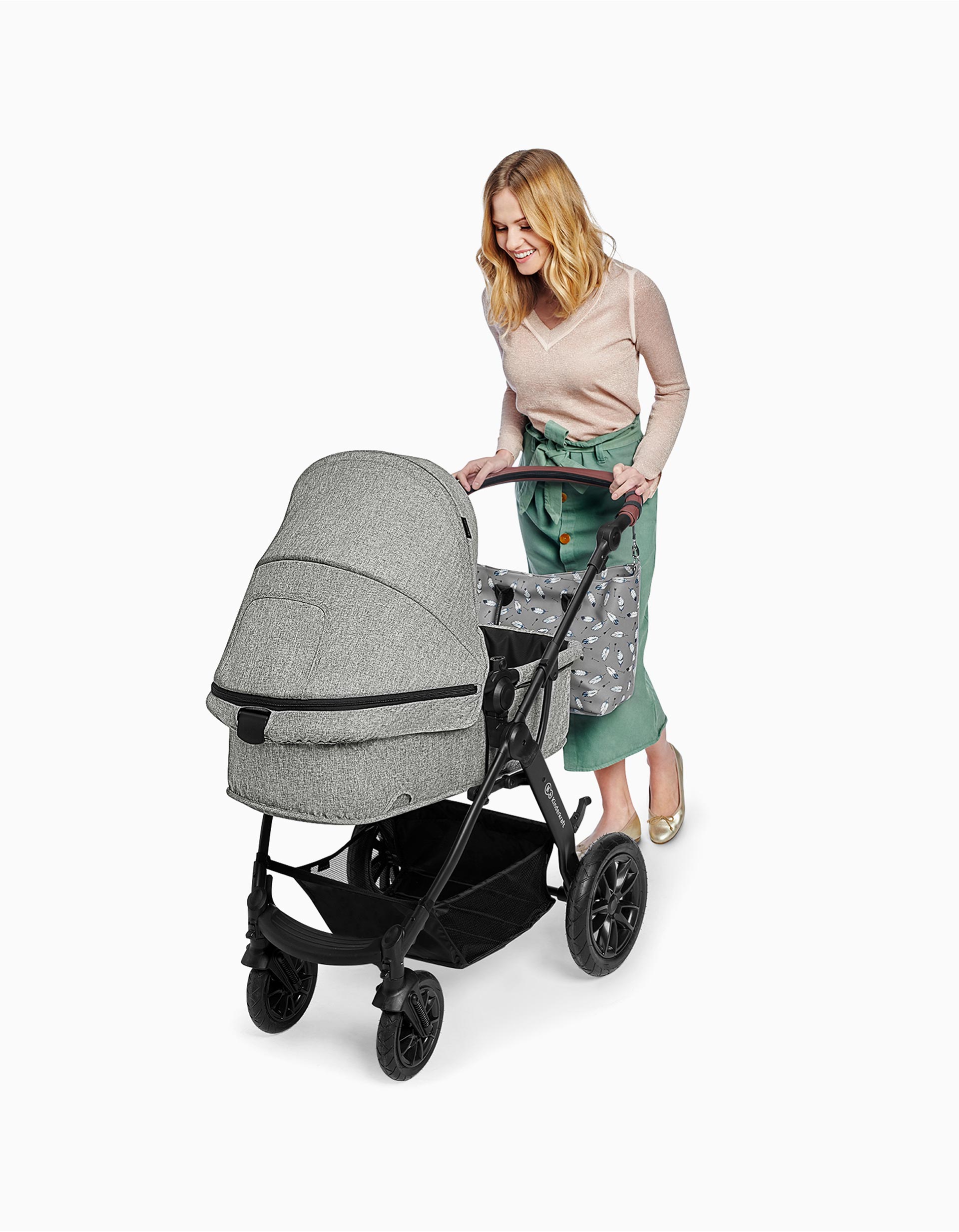 Xmoov Travel System by Kinderkraft, Grey