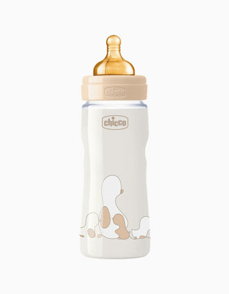 Biberon verre 330ml CHICCO, Beige