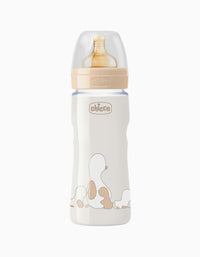 Biberon verre 330ml CHICCO, Beige