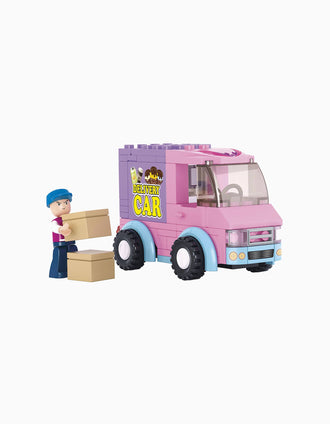 Delivery Van, 102 pcs, by Sluban