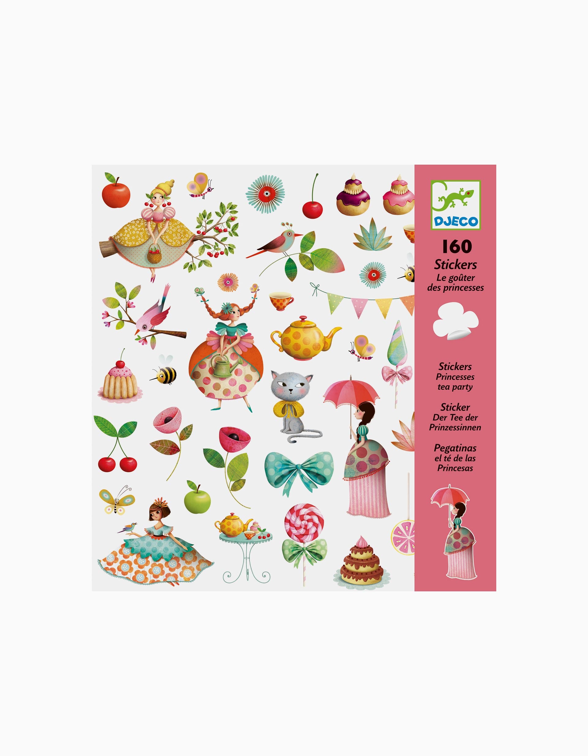 Autocollants 160 Pcs Djeco