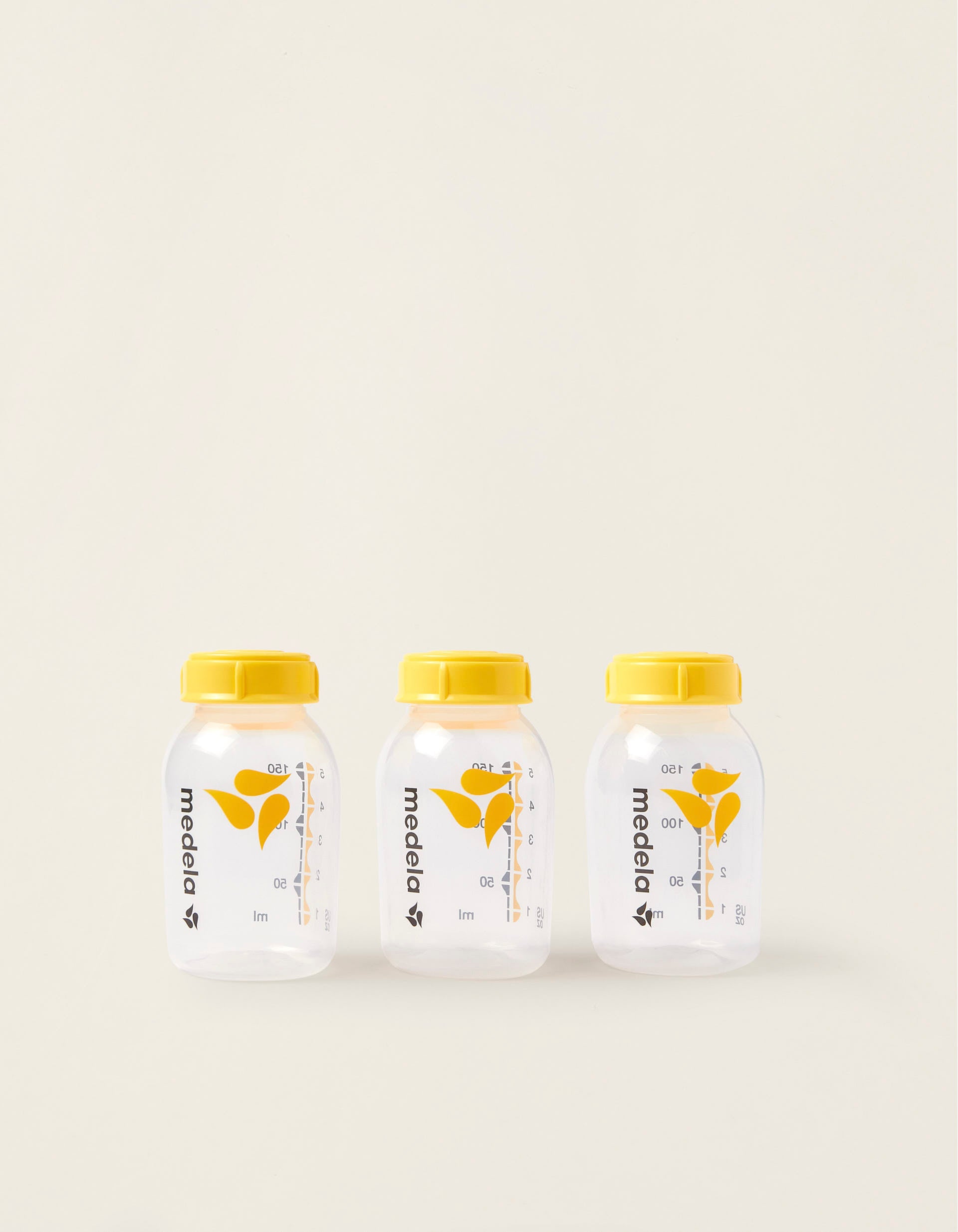 Milk Bottles 150ml 0M+ by Medela, 3 Pieces