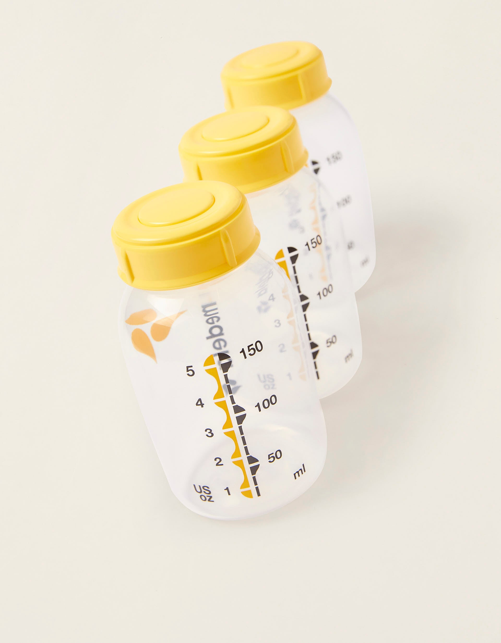 Milk Bottles 150ml 0M+ by Medela, 3 Pieces