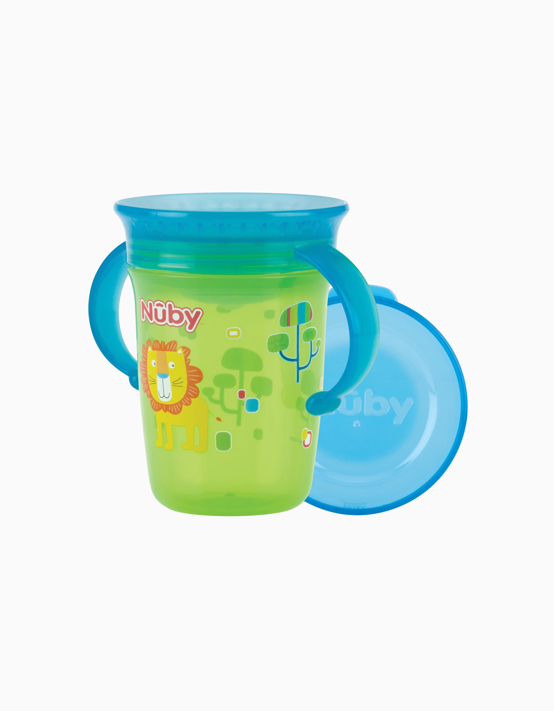 360 Sippy Cup with Handles, 240ml 6M+ by Nuby