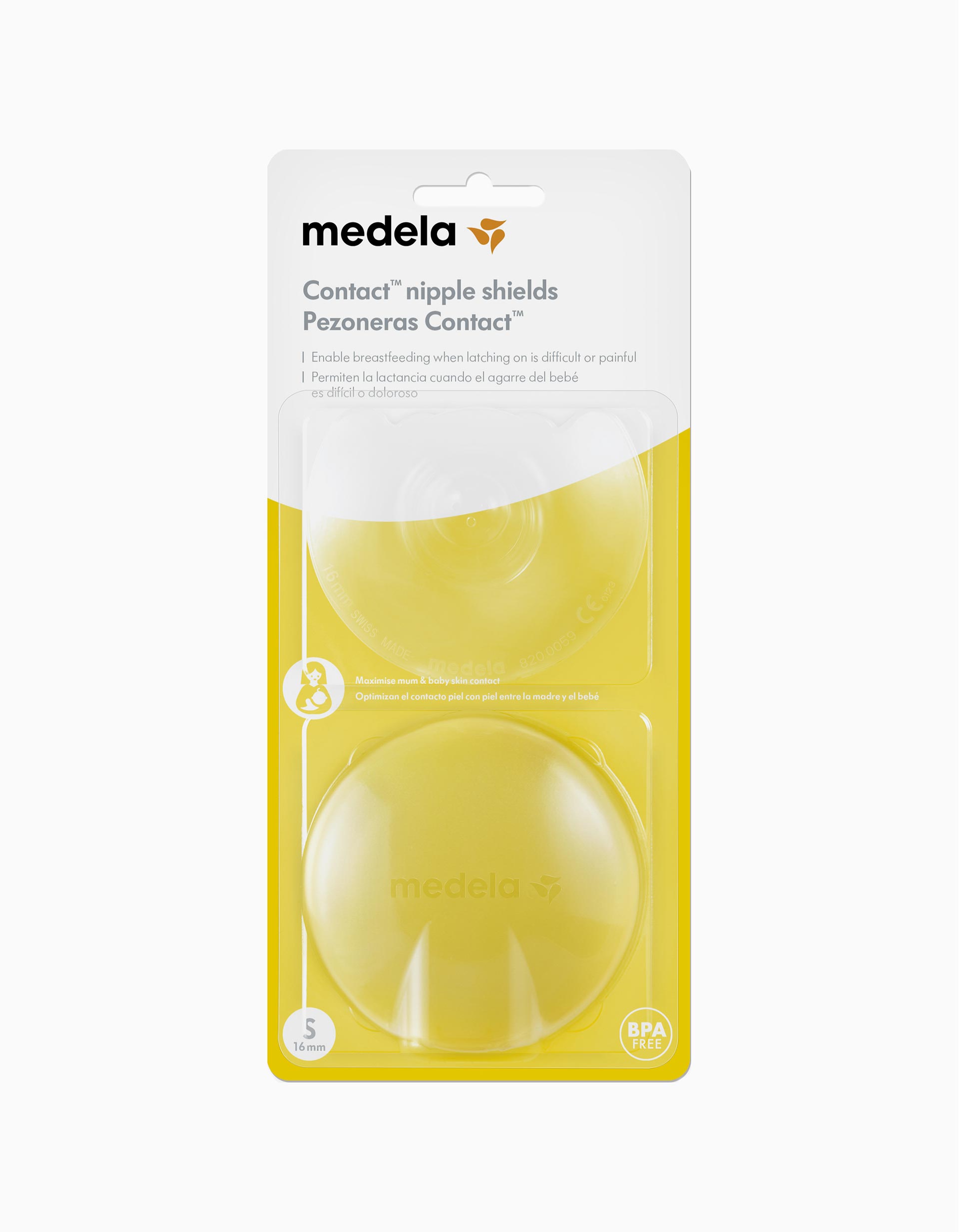 Silicone Nipple Contact S Medela