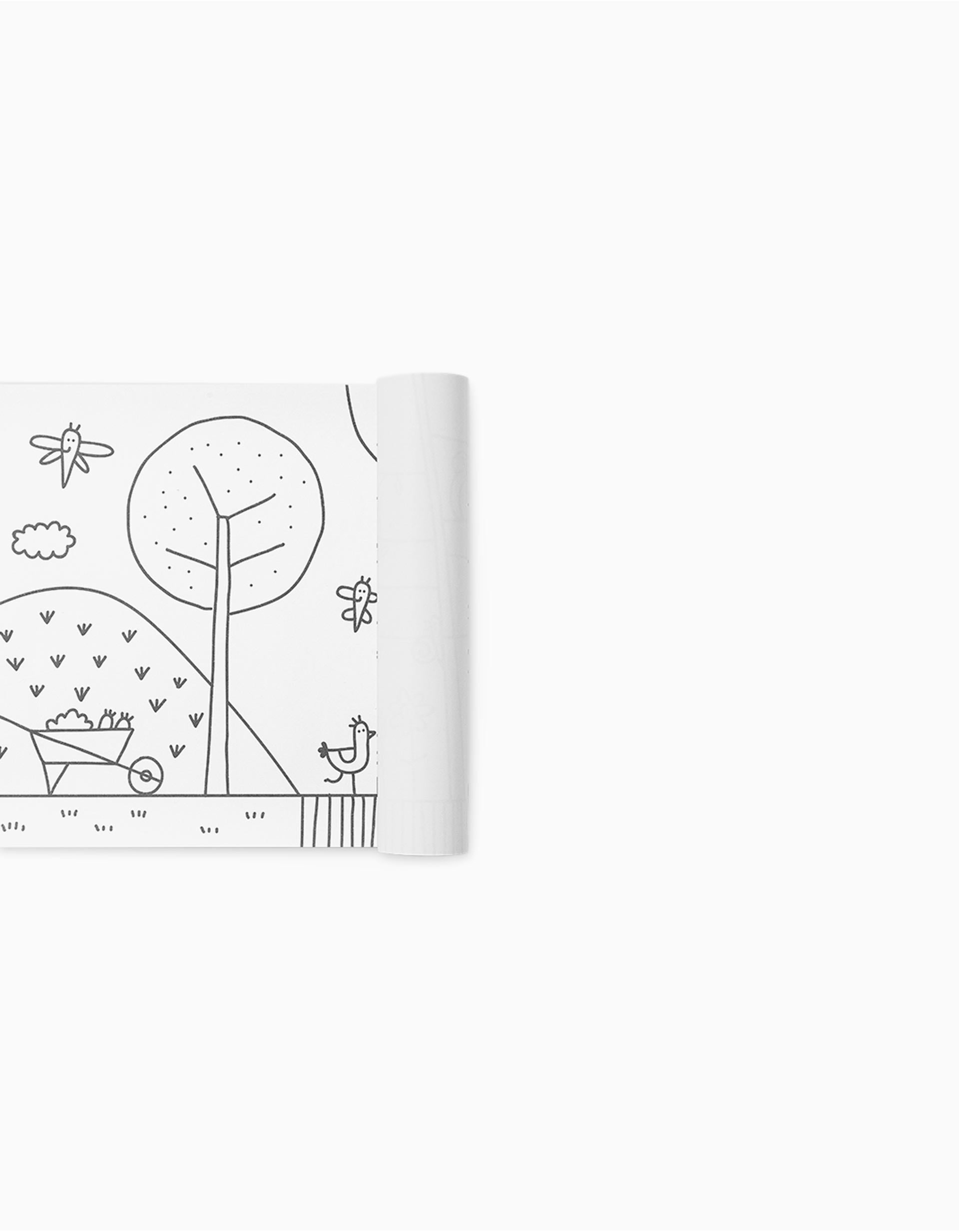 Colouring Roll - The Countryside Edicare 3Y+