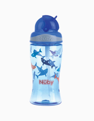 Vaso de aprendizaje con pajita Tritán 360 ml 36m+ Nuby