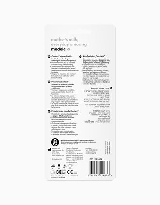 Protège-mamelons Silicone Contact M Medela