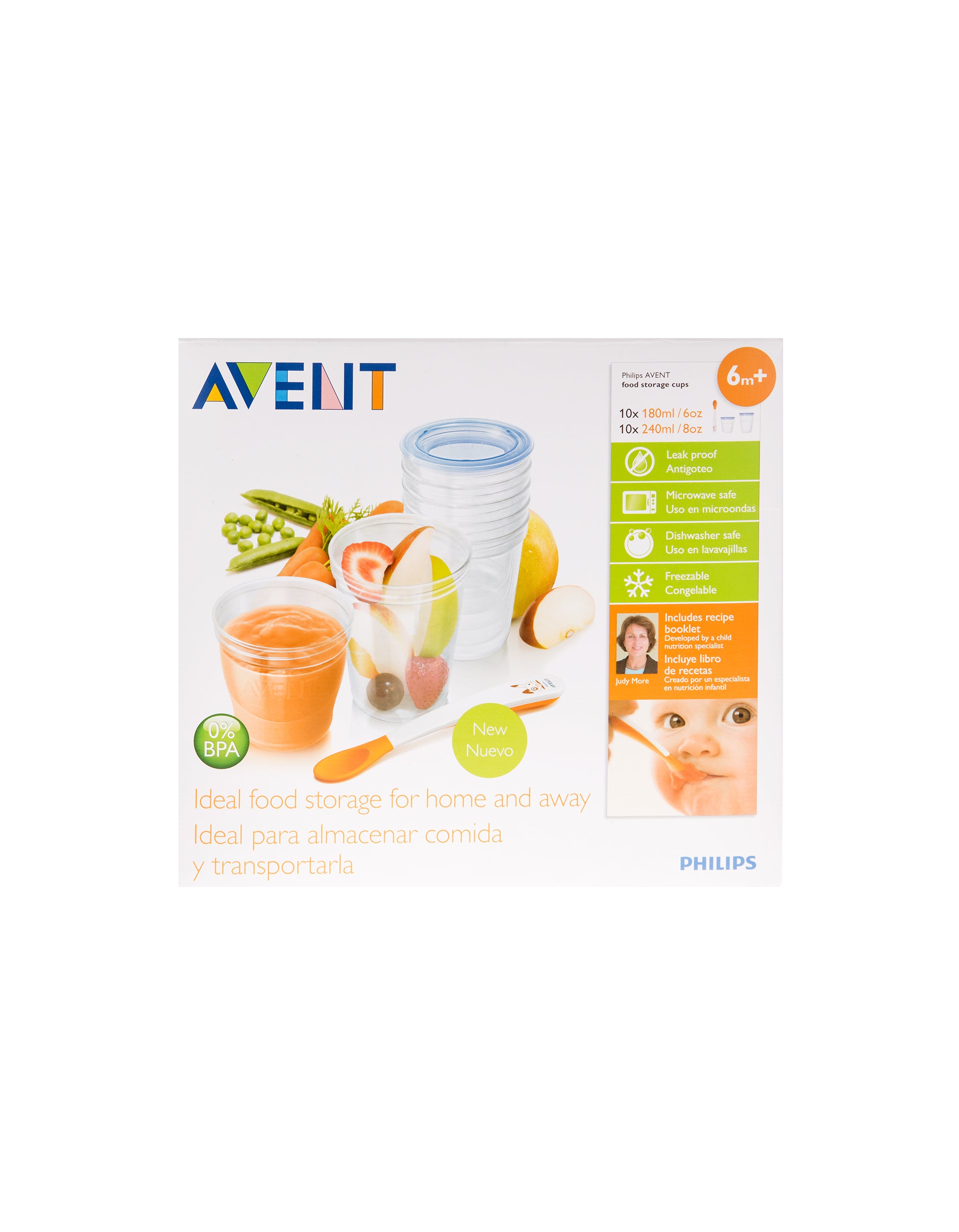 Juego De Recipientes  Philips Avent