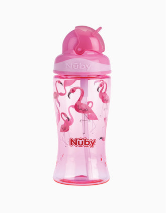Vaso de aprendizaje con pajita Tritán 360 ml 36m+ Nuby