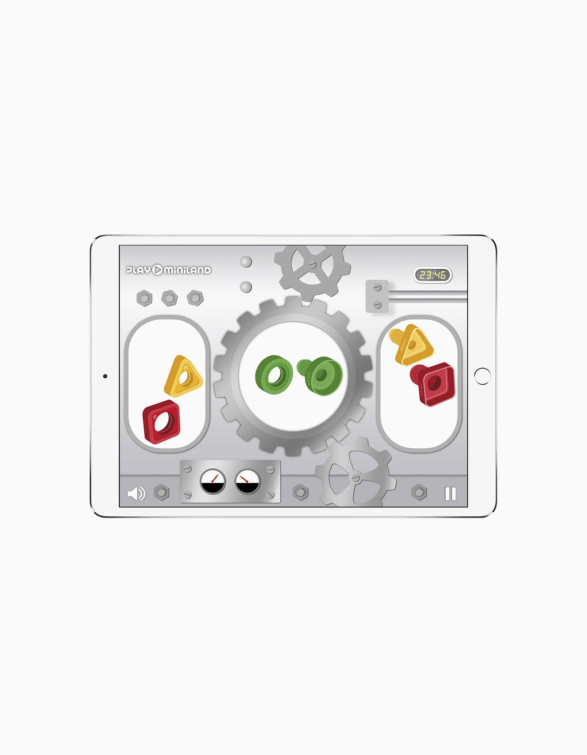 Malette de vis et écrous 24m+ Miniland 48 pçs