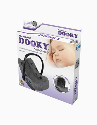 Forra Para Cadeira Auto Gr 0+ Dooky Grey Stars